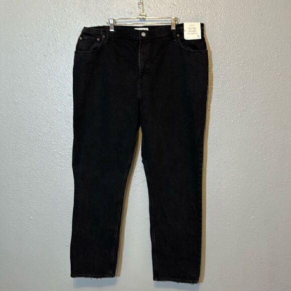 Abercrombie & Fitch women’s curve love The 90’s straight ultra high rise 35/20L - Picture 1 of 9